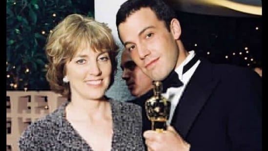 Chris Anne seen with a young Ben Affleck.