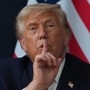 US President Donald Trump. (AP Photo/)
