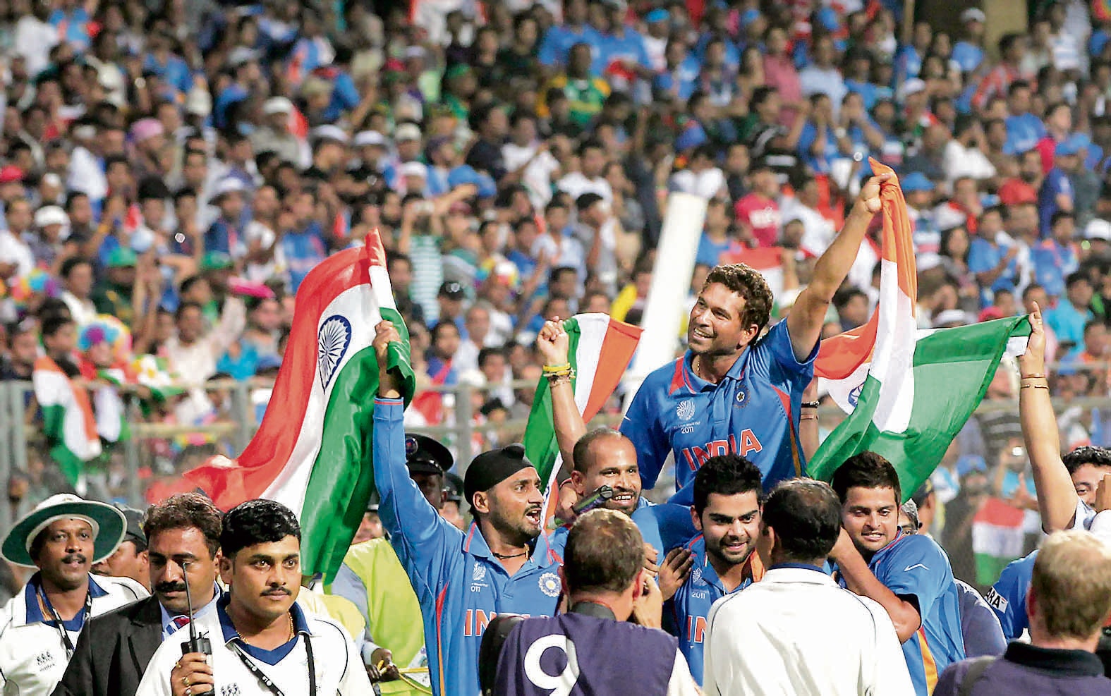 India win the cricket World Cup; 2011. HT Archives India win the cricket World Cup; 2011. HT Archives