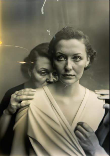 The award-winning AI image by Boris Eldagsen; 2023. The award-winning AI image by Boris Eldagsen; 2023.