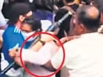 Video of Mumbai policeman inappropriately grabbing woman protester goes viral