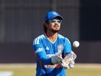 Ishan Kishan scored a 44-ball 81 in the second T20I match against Zimbabwe at Harare Sports Club in Harare. (AFP) Ishan Kishan scored a 44-ball 81 in the second T20I match against Zimbabwe at Harare Sports Club in Harare. (AFP)