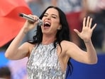 Katy Perry reacts after her song "Firework" was used in a White House TikTok video.