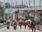 The health department has been directed to deploy doctors, medicines and ambulances at community and primary health centres along the Kanwar route to ensure prompt medical assistance to pilgrims. (FILE PHOTO)