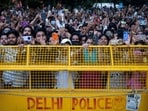 The repeated internet suspensions pushed protesters to look for alternative ways to communicate. (REUTERS)