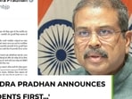 Dharmendra Pradhan resigns as NEET leak protests hit boiling point