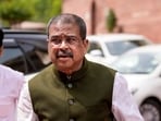Union Minister for Education Dharmendra Pradhan's resignation has been accepted.