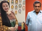 Apara Mehta and her estranged husband Darshan Jariwala
