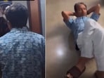 Viral video shows Wangchuk lying on hospital floor after confrontation with police