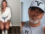 Influencer Sara Duffey (L) and her husband, Jeremiah Shawn Duffey.