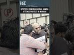 Kunal Kamra Joins Student Protest Led By Aaditya Thackeray At Mumbai's Shivaji Park