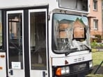 The collision involved a bus carrying members of the Internal Security Forces and a civilian passenger bus.