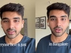A man praised Bengaluru’s entrepreneurial energy, saying startup ideas had become part of everyday conversations.(Instagram/iadityananda)