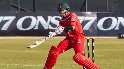 Opener Brian Bennett was Zimbabwe's top run-gettter with 32 off 19 balls. The final match of the series will be played on Sunday. (AFP)