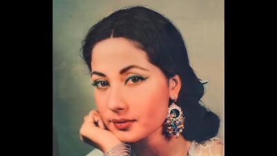 Celebrated actor Meena Kumari who was titled as ‘tragedy queen’. (Sourced)