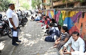 When you aren’t able to solve a problem, sweating, or even bleeding, in 40 degrees heat, all you see is your parents’ face and their sacrifices. [Photo credit: Bachchan Kumar/HT Photo]