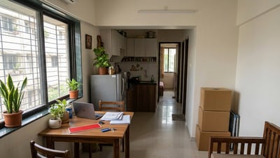 A Mumbai homeowner who had rented out his apartment for several years recently sold his 513 sq ft 2BHK in Vile Parle East for ₹2.19 crore, offering a glimpse into buyer behaviour in one of the city's most sought-after neighbourhoods. (Picture for representational purposes only) (Gemini Generated Photo ) A Mumbai homeowner who had rented out his apartment for several years recently sold his 513 sq ft 2BHK in Vile Parle East for ₹2.19 crore, offering a glimpse into buyer behaviour in one of the city's most sought-after neighbourhoods. (Picture for representational purposes only) (Gemini Generated Photo )
