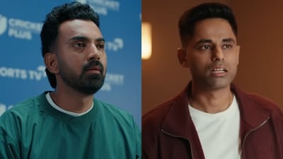 KL Rahul and Suryakumar Yadav trade cricket for Spidey struggles in Spider-Man: Brand New Day promo. KL Rahul and Suryakumar Yadav trade cricket for Spidey struggles in Spider-Man: Brand New Day promo.