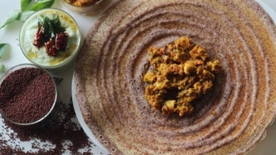 Ragi Dosa Recipe (Freepik) Ragi Dosa Recipe (Freepik)