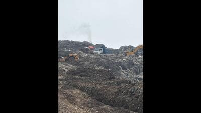 The panel also highlighted the progress made in the bio-remediation of the Dadumajra legacy waste site, where decades-old accumulated waste has been undergoing scientific treatment and processing. (HT File) The panel also highlighted the progress made in the bio-remediation of the Dadumajra legacy waste site, where decades-old accumulated waste has been undergoing scientific treatment and processing. (HT File)