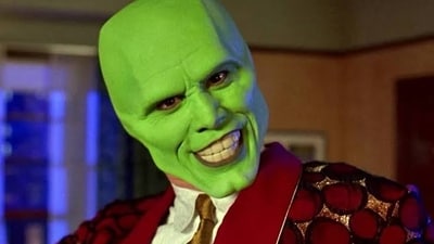 Jim Carrey in a still from Chuck Russell's 1994 film The Mask. Jim Carrey in a still from Chuck Russell's 1994 film The Mask.