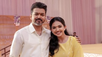 Vijay and Mamitha Baiju co-star in H Vinoth's action drama, Jana Nayagan. Vijay and Mamitha Baiju co-star in H Vinoth's action drama, Jana Nayagan.