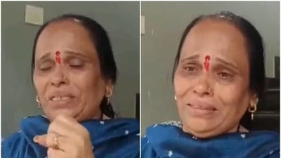 Abhijeet Dipke's mother interacts with the media. (ANI) Abhijeet Dipke's mother interacts with the media. (ANI)