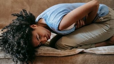 Menstrual pain is due to contraction of the uterus and is broken down into primary or secondary dysmenorrhea. Menstrual pain is due to contraction of the uterus and is broken down into primary or secondary dysmenorrhea.