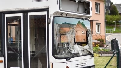 The collision involved a bus carrying members of the Internal Security Forces and a civilian passenger bus. (Representational image\Unsplash ) The collision involved a bus carrying members of the Internal Security Forces and a civilian passenger bus. (Representational image\Unsplash )