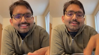 A man said replying “no problem” could downplay workplace effort and advised people to make their help count. (Instagram/riteshg_daily) A man said replying “no problem” could downplay workplace effort and advised people to make their help count. (Instagram/riteshg_daily)