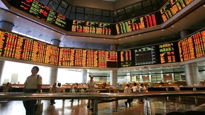 For a good portion of the early 2020s, just about every discussion of financial markets seemed to involve aviation metaphors. (REUTERS)