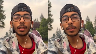 An Indian man says his calm commute in Canada leaves him refreshed, unlike his stressful journeys in Gurgaon. (Instagram/aman.khattar17) An Indian man says his calm commute in Canada leaves him refreshed, unlike his stressful journeys in Gurgaon. (Instagram/aman.khattar17)