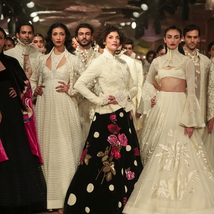 Falguni Shane Peacock to Rohit Bal showcases at India Couture Week in 15 pics