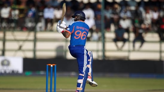 Shreyas Iyer reacts to his first series win as India's T20I captain.
