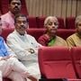 ধর্মেন্দ্র প্রধানের সঙ্গে প্রহ্লাদ জোশী। (ফাইল ছবি, সৌজন্যে পিটিআই)