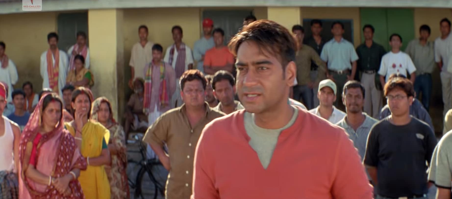 Ajay Devgn in a still from Yuva Ajay Devgn in a still from Yuva