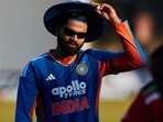 India captain Shreyas Iyer leads his team off the field after their victory. India captain Shreyas Iyer leads his team off the field after their victory.