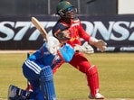 India's Vaibhav Sooryavanshi on way to his top-score of 81 in the third and final T20 International against Zimbabwe at the Harare Sports Club ground on Sunday. (AFP) India's Vaibhav Sooryavanshi on way to his top-score of 81 in the third and final T20 International against Zimbabwe at the Harare Sports Club ground on Sunday. (AFP)