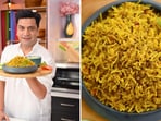 Kunal Kapur's masoor dal pulao recipe serves four.
