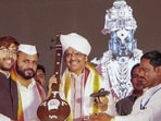 Maharashtra chief minister Devendra Fadnavis on Saturday said the work on the ambitious Pandharpur temple corridor project will begin this year and will be completed in the next four years. (@CMOMaharashtra)