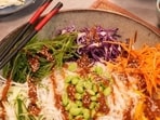 Sanjeev Kapoor's Thai peanut noodles recipe takes approximately 30 minutes to make.