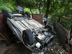 The victim’s family and friends alleged civic negligence, while residents said they had repeatedly sought covering of the drain. (Raj K Raj/HT)