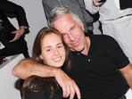 Jeffrey Epstein with his alleged girlfriend, dentist Karyna Shuliak.