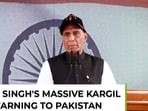 On Kargil Diwas, watch Rajnath Singh's fiery warning to Pakistan