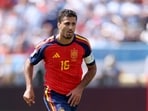 Rodri with the ball during the FIFA World Cup 2026 final.