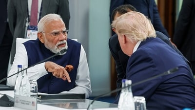 Prime Minister Narendra Modi interacts with US President Donald Trump at the G7 Summit, in Evian (@narendramodi X) Prime Minister Narendra Modi interacts with US President Donald Trump at the G7 Summit, in Evian (@narendramodi X)