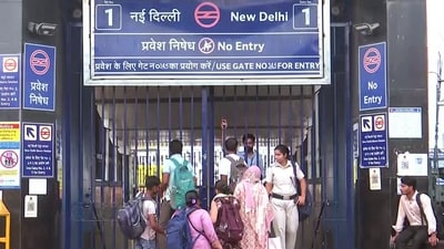 The stations that had remained closed over the past four days included Lok Kalyan Marg, Rajiv Chowk, Mandi House, Supreme Court, and more. (File Photo/ANI )