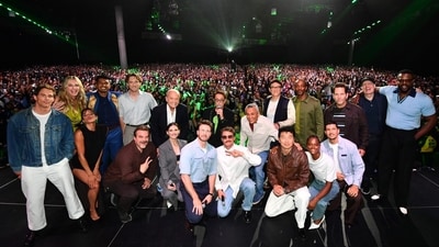 Avengers: Doomsday cast at the exclusive trailer launch at San Diego Comic Con 2026. Avengers: Doomsday cast at the exclusive trailer launch at San Diego Comic Con 2026.