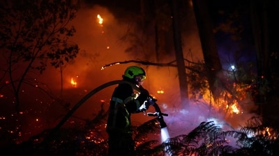 France and Spain have been at the epicentre of the wildfire season. (Reuters)