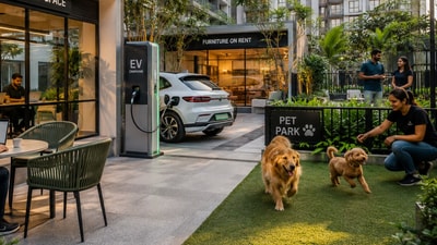 Gen Z homebuyers are prioritising smart design over size, favouring compact yet functional apartments with flexible layouts, clubs and pet-friendly zones. (Photo for representational purposes only) (ChatGPT generated image) Gen Z homebuyers are prioritising smart design over size, favouring compact yet functional apartments with flexible layouts, clubs and pet-friendly zones. (Photo for representational purposes only) (ChatGPT generated image)